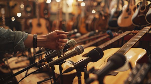 Comment choisir le meilleur micro guitare acoustique