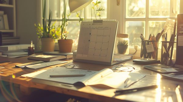 Maximisez votre productivité avec des calendriers de bureau personnalisé